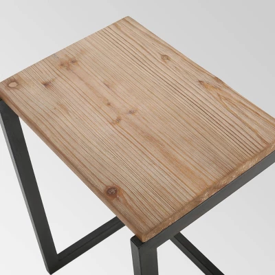 Tohono Nesting Tables Antique Firwood (Set Of 3) - Christopher Knight Home 6 Tohono Nesting Tables Antique Firwood (Set Of 3) - Christopher Knight Home - Image 6