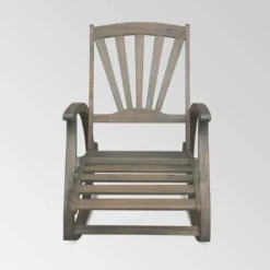 Sunview Acacia Wood Recliner Rocking Chair - Christopher Knight Home -Ckhome2u Store GUEST 538f00a6 83fb 46e6 9496 dcd722f48680