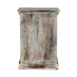 Tijeras Handcrafted Boho Mango Wood Nightstand Distressed White - Christopher Knight Home -Ckhome2u Store GUEST 54cb1a80 3272 4ea6 a19e 3b9e9691c20e
