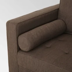 Portwall Contemporary Tufted Sofa Brown - Christopher Knight Home -Ckhome2u Store GUEST 553f9c73 6e07 405f ac59 daf37f06b455