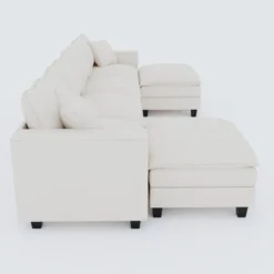 Christopher Knight Home Kreth 137" Modern 4-Seater Chenille Upholstered U-Shaped Sectional Sofa With Armrest Storage 8 Christopher Knight Home Kreth 137" Modern 4-Seater Chenille Upholstered U-Shaped Sectional Sofa With Armrest Storage -Ckhome2u Store GUEST 55ff47e2 997a 4dc7 9e40 6ee841e89bc6