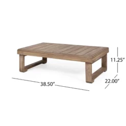 Christopher Knight Home Andrae Outdoor Acacia Wood 4 Seater Chat Set With Cushions, Brown And Beige -Ckhome2u Store GUEST 5711c7e0 4fd3 4fca ac43 6df7bb81909b