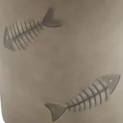 Christopher Knight Home Axel Indoor And Outdoor Handcrafted Lightweight Concrete Side Table With Fish Pattern, Gray -Ckhome2u Store GUEST 5814f38c 34a8 4a3a 97c9 6f2bef882514