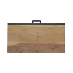 Burdine Handcrafted Boho Wood 3 Drawer Cabinet Natural/Black - Christopher Knight Home -Ckhome2u Store GUEST 58c2f832 f8b9 43d7 9707 62e31441d319