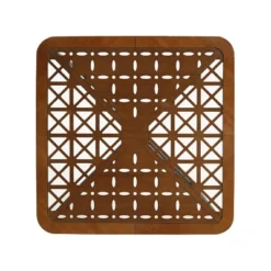 Christopher Knight Home Tierney Industrial Tempered Glass And Metal Square Coffee Table With Geometric Pattern -Ckhome2u Store GUEST 59fe7143 3933 437f b4c7 264342e81554