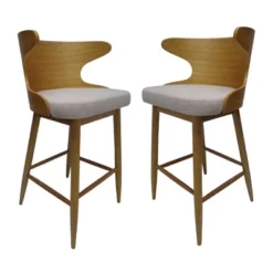 Set Of 2 Kamryn Mid Century Modern Barstool - Christopher Knight Home 18 Set Of 2 Kamryn Mid Century Modern Barstool - Christopher Knight Home -Ckhome2u Store GUEST 5af22ef4 be45 41dd 9371 e1dc06354437