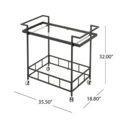 Ambrose Industrial Bar Cart - Christopher Knight Home -Ckhome2u Store GUEST 5bd6fc48 4e42 47f9 88fe b1c671c3db8e