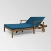 Perla Acacia Wood Double Chaise Lounge - Christopher Knight Home -Ckhome2u Store GUEST 60628657 1298 4968 a405 682b7e449369