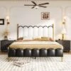 Christopher Knight Home Caitria Contemporary Faux Leather Platform Bed With Headboard And Footboard -Ckhome2u Store GUEST 62e219d6 cf54 45ab a709 ee5e022eeebc