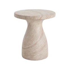 Christopher Knight Home Genesis Outdoor Hourglass Shape Travertine Lightweight Concrete Side Table -Ckhome2u Store GUEST 635ad867 e7eb 402b bc50 21192e834d6f