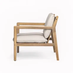 Christopher Knight Home Vanda Patio Acacia Wood Open Slat Club Chairs With Cushions (Set Of 2) -Ckhome2u Store GUEST 63bbc1dc 6b55 4ac3 87a7 b8fa2518ec53