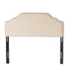 Contemporary Upholstered Headboard With Button Tufted Diamond Stitch & Nailhead Accents, Queen/Full Size Headboard -Christopher Knight Home -Ckhome2u Store GUEST 65b3567b bd8a 4e4a 9e64 7bfdfa78e44f