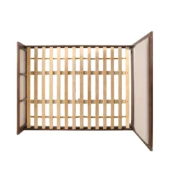 Christopher Knight Home Aura Acacia Wood Upholstered Bed Frame With Headboard And Footboard -Ckhome2u Store GUEST 66e139b3 2b86 4736 b58d ebfd52803e05