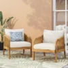 Christopher Knight Home Allerton Outdoor Acacia Wood And Wicker Club Chair With Cushions, Teak And Beige 6 Christopher Knight Home Allerton Outdoor Acacia Wood And Wicker Club Chair With Cushions, Teak And Beige -Ckhome2u Store GUEST 69f45aad 9dff 4453 bd00 661213a46aac