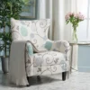 Arabella Club Chair White/Blue - Christopher Knight Home -Ckhome2u Store GUEST 6a71bd12 39a2 4db2 8742 7c9f6cd352a5