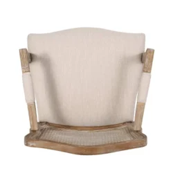 Set Of 2 Andrea French Country Wood And Cane Upholstered Dining Armchairs - Christopher Knight Home -Ckhome2u Store GUEST 6ae7bfff 39d2 499c 8029 ccb0f6cf87c2