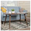 Jazzman High Coffee Table - Walnut - Christopher Knight Home: Rubberwood & MDF, 4-Leg Base, 22.05" Height -Ckhome2u Store GUEST 6bc492a9 a76c 488c be99 b4d64c602c93