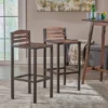 Set Of 2 Lilith Acacia Barstools Dark Brown - Christopher Knight Home -Ckhome2u Store GUEST 6c7a9aa6 d1b0 4560 9435 06c5824e4d9e