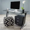 Glass Writing Desk With Drawers Black - Christopher Knight Home 16 Glass Writing Desk With Drawers Black - Christopher Knight Home -Ckhome2u Store GUEST 6d21a460 ebad 4f1c 80f5 0371210641ce