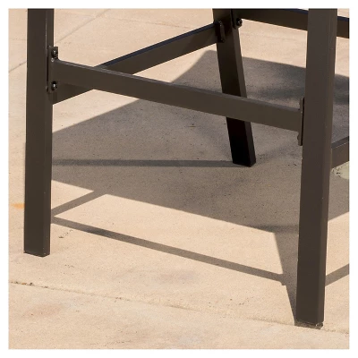 Riga Set Of 2 Bar Stool - Brown - Christopher Knight Home 2 Riga Set Of 2 Bar Stool - Brown - Christopher Knight Home - Image 2