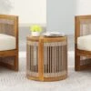 Christopher Knight Home Eland Boho Outdoor Acacia Wood Handwoven Rope Slatted Side Table 8 Christopher Knight Home Eland Boho Outdoor Acacia Wood Handwoven Rope Slatted Side Table -Ckhome2u Store GUEST 7364b623 b85a 4edb 8eae 4d5bb42cb441