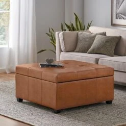 Christopher Knight Home Carlsbad Contemporary Upholstered Tufted Storage Ottoman -Ckhome2u Store GUEST 7788655b f23f 4fcc 8a03 8596ac3f8524