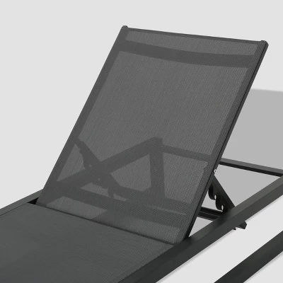 Modesta Aluminum Chaise Lounge: Weather-Resistant, Adjustable Backrest - Christopher Knight Home 3 Modesta Aluminum Chaise Lounge: Weather-Resistant, Adjustable Backrest - Christopher Knight Home - Image 3