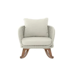 Christopher Knight Home Hattie Patio Contemporary Rattan And Acacia Wood Rocking Chair With Cushion -Ckhome2u Store GUEST 7b08aa8c 1876 4b07 8c3d 44d501ad6fc0