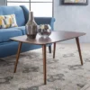 Christopher Knight Home Cilla Coffee Table Walnut: Modern Rectangle Design, Rubberwood & MDF, Assembly Tools Provided -Ckhome2u Store GUEST 7cca16f9 533d 410b 9d65 513a2979dee3