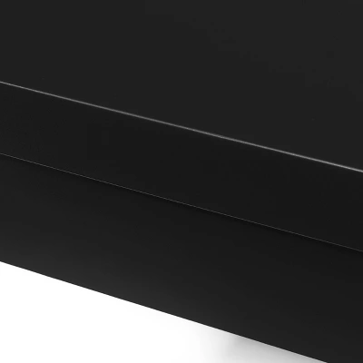 Benner Farmhouse Counter Height Wood Dining Table Black - Christopher Knight Home 6 Benner Farmhouse Counter Height Wood Dining Table Black - Christopher Knight Home - Image 6