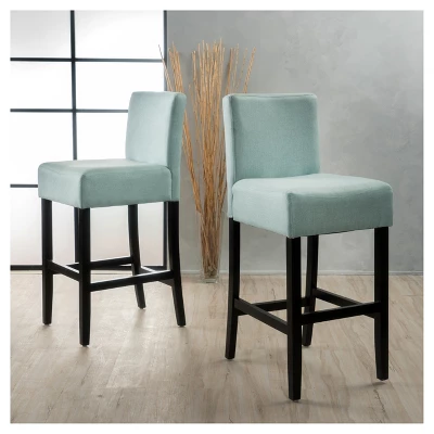 Lopez Barstool Set 2ct - Christopher Knight Home 1 Lopez Barstool Set 2ct - Christopher Knight Home