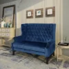 Nolie High Back Loveseat Cobalt - Christopher Knight Home -Ckhome2u Store GUEST 7de4608b 69d7 45fd bfec cf3efeb0b59a