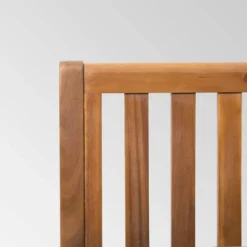 Yadira 3pc Acacia Wood Chat Set - Teak/Dark Teal - Christopher Knight Home -Ckhome2u Store GUEST 7efae4f7 d34c 4521 b93a b7c9535e7940