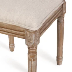 Set Of 4 Regina French Country Wood And Cane Upholstered Dining Chairs - Christopher Knight Home -Ckhome2u Store GUEST 7fe55024 ca83 433d a10f 8f7d47d69581