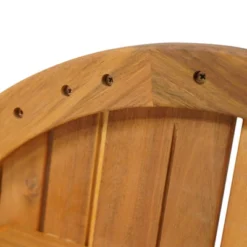 Christopher Knight Home Beckett Outdoor Acacia Wood Side Table With Slatted Round Top -Ckhome2u Store GUEST 81208f44 bfed 4e9c 96c4 b53bc524e327