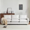 Christopher Knight Home Acker 99.5" Modern 3 Seater Upholstered Sectional Sofa, White -Ckhome2u Store GUEST 8267915b c39c 4170 8139 e1a3c8124a70