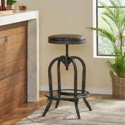 27.5" Gunner Swivel Barstool - Christopher Knight Home -Ckhome2u Store GUEST 82ff8e9d 8141 4228 b7af 6e363725ff97