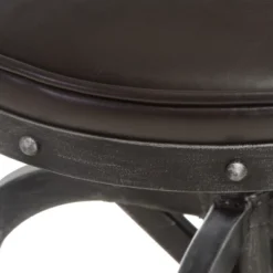 27.5" Gunner Swivel Barstool - Christopher Knight Home -Ckhome2u Store GUEST 85007f6b 7aaf 4ded 8493 c3439e76b9b8