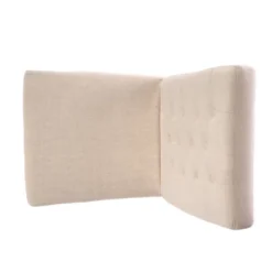 Set Of 2 Linden Tall Back Natural Fabric Dining Chairs Natural - Christopher Knight Home -Ckhome2u Store GUEST 854f5384 48d2 46f9 8bf8 140b8ff319b0