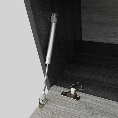 3pc Houlihan Mid-Century Entertainment Center Set Sonoma Gray Oak - Christopher Knight Home 3 3pc Houlihan Mid-Century Entertainment Center Set Sonoma Gray Oak - Christopher Knight Home - Image 3