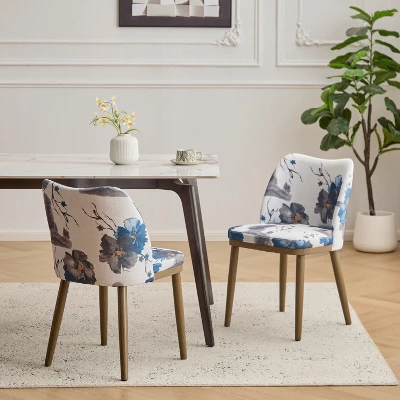 Christopher Knight Home Aviana Fabric Upholstered Dining Chairs (Set Of 2) 10 Christopher Knight Home Aviana Fabric Upholstered Dining Chairs (Set Of 2) - Image 10