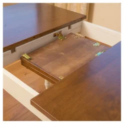 Clearwater Drop Leaf Dining Table Dark Oak/White - Christopher Knight Home -Ckhome2u Store GUEST 88760bc1 aaa0 4269 a7ef 433631b1dcc8