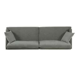 Malverne Contemporary 3 Seater Fabric Sofa With Accent Pillows Gray/Dark Brown - Christopher Knight Home 12 Malverne Contemporary 3 Seater Fabric Sofa With Accent Pillows Gray/Dark Brown - Christopher Knight Home -Ckhome2u Store GUEST 888679f4 e7ce 470c 80ac 8939e9e48c78
