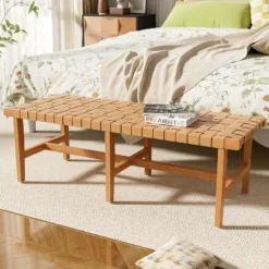 Christopher Knight Home Vladimir Contemporary Acacia Wood Bedroom Bench With Woven Faux Leather 15 Christopher Knight Home Vladimir Contemporary Acacia Wood Bedroom Bench With Woven Faux Leather -Ckhome2u Store GUEST 88bfa656 002d 45ae a5cb ede797e5d5d1