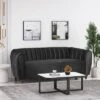 Richland Modern Glam Velvet Channel Stitch 3 Seater Sofa - Christopher Knight Home -Ckhome2u Store GUEST 8c13416c eebb 4ab4 ab67 e04da3cac07b