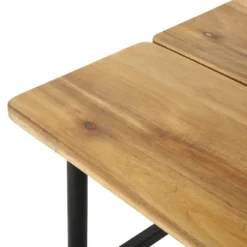 Ocala Acacia Industrial Side Table - Antique Black - Christopher Knight Home -Ckhome2u Store GUEST 8d1e13ca c6ab 4b16 ad50 f6c6ffd73793