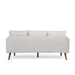 Feichko Contemporary Fabric Pillow Back 3 Seater Sofa - Christopher Knight Home -Ckhome2u Store GUEST 906b4b63 78d4 4a03 974d 46b380ed8c8b