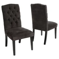 Set Of 2 Crown Top Dining Chairs - Christopher Knight Home -Ckhome2u Store GUEST 90b33605 dd9f 40e5 9fb0 0f2fad399598