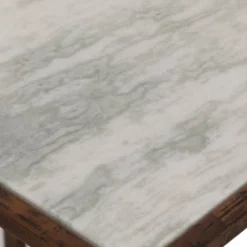 Zeyer Boho Glam Handcrafted Marble Top C-Shaped Side Table With Magazine Rack Natural White/Antique Brass - Christopher Knight Home -Ckhome2u Store GUEST 92ace5ba b7ca 4eea 8374 52694721435b