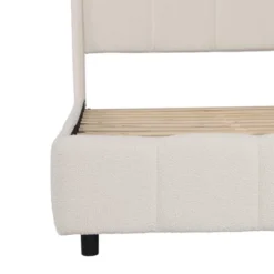 Christopher Knight Home Ella Boucle Upholstered Platform Bed With Headboard, Beige, King 14 Christopher Knight Home Ella Boucle Upholstered Platform Bed With Headboard, Beige, King -Ckhome2u Store GUEST 92eefb42 872c 4cf3 8c04 945ea6930df5